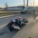Primele raze de soare, primele accidente cu motocicliști. Impact între un motociclist și o mașină de poliție, în Timișoara