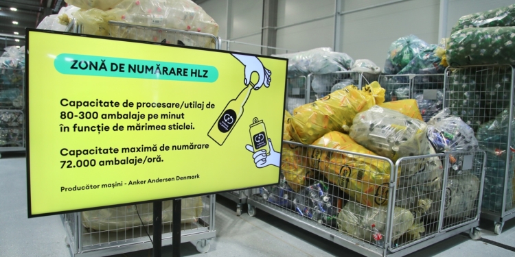 Un mare centru de colectare a ambalajelor de băuturi, deschis lângă Timișoara