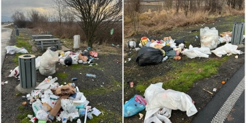 Pe drumurile din vestul țării se fură și containerele de colectare a deșeurilor