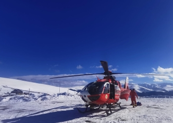 Turist german, salvat de pe Muntele Mic. A intervenit elicopterul SMURD