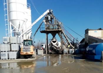 Amendă de 60.000 lei pentru o stație de beton din Timiș fără autorizație de mediu