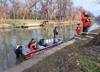 Un tânăr de 19 ani, mort după ce a căzut în Bega, la Timișoara