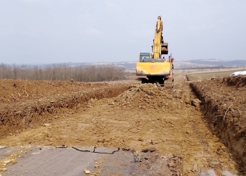 Se repară drumul de legătură între Timiș și Caraș-Severin, în zona localității Visag