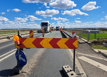 Continuă lucrările pe centura de nord a Timișoarei