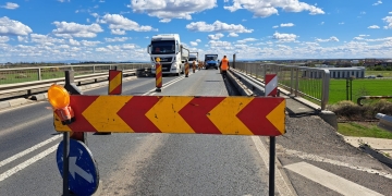 Continuă lucrările pe centura de nord a Timișoarei