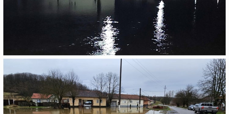 15 gospodării inundate, în Timiș, de primele ploi ale primăverii