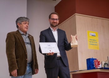 Primarul Fritz a primit, în numele orașului, Premiul „Speranța” acordat de Societatea Timișoara
