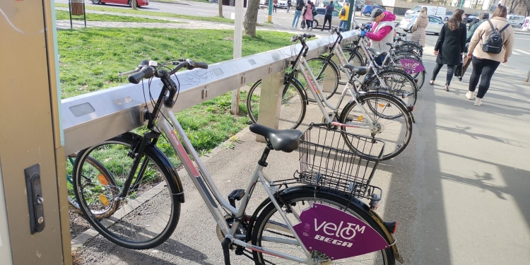 Bicicletele VeloTm se pot utiliza gratuit la Timișoara, începând de marți