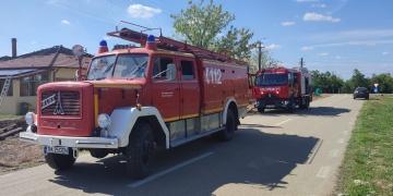 O casă din Sânnicolau Mare, ruină! Un incendiu a mistuit locuința