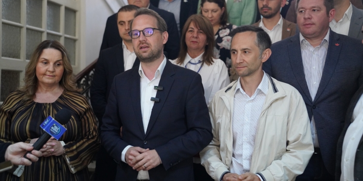 Liderii Dreptei Unite, Dominic Fritz și Alin Nica au depus oficial candidaturile pentru un nou mandat
