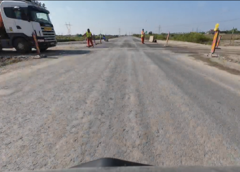 Imagini inedite! Plimbare cu mașina pe toți cei 25 de kilometri ai centurii de sud a Timișoarei VIDEO