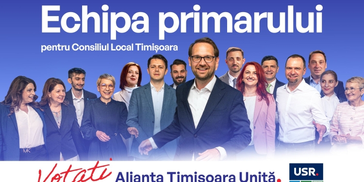 Oameni competenți în echipa lui Dominic Fritz pentru Consiliul Local Timișoara (P)