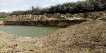 Garda de Mediu a amendat un bărbat din Timiș care a amenajat ilegal un iaz