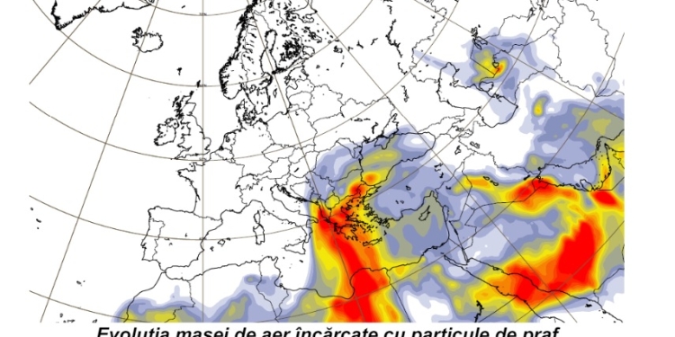 Amânați spălatul mașinilor. Vine un nor de praf saharian peste România