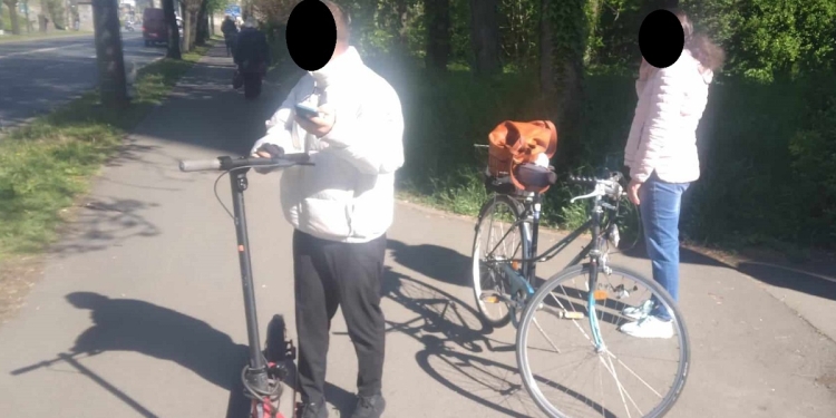 Selfie-urile pe bicicletă se amendează la Timișoara