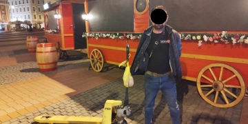 Ce se mai fură la Timișoara: transpalet de la Târgul de Paști