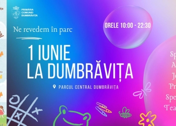 Primăria Dumbrăvița a pregătit un program bogat de Ziua Copilului