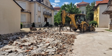 Primăria Timișoara a început amenajarea str. Cezar, recuperată de la țigani