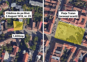 Au spus „pas” salvării unei clădiri din Piața Traian! Consilierii locali PNL s-au opus achiziției de către Primăria Timișoara