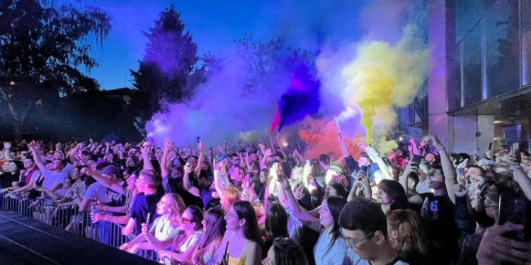 Timișoara a vibrat de Zilele Studenților! O „mare” de studenți a făcut atmosferă