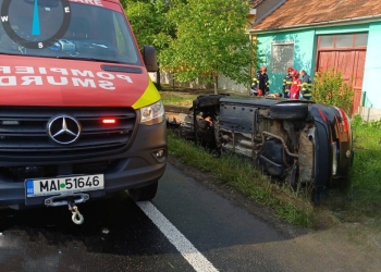 Accident mortal pe un drum din Banat! Bărbat mort după ce a lovit un cap de pod