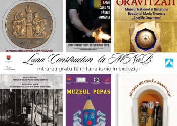 Accesul la toate expozițiile și evenimentele Muzeului Național al Banatului din Timișoara, gratuit în luna iunie