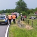 Accident cumplit! O mașină s-a răsturnat, iar un bărbat a murit pe un drum din vestul țării