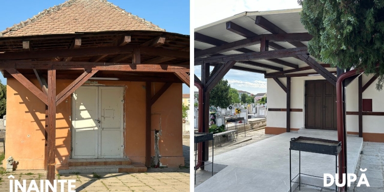 Capelele din cimitirul din Calea Șagului, redeschise de Horticultura S.A.