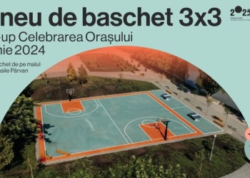 Turneu de baschet pe cel mai nou teren de sport din Timișoara, pe malul Begăi
