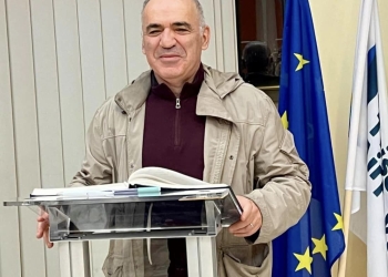 Legendarul șahist, Garry Kasparov, la Timișoara