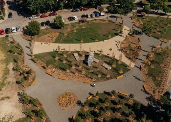Un nou parc la Timișoara, în zona Lunei! A fost realizat în jurul ideii de fazele Lunii