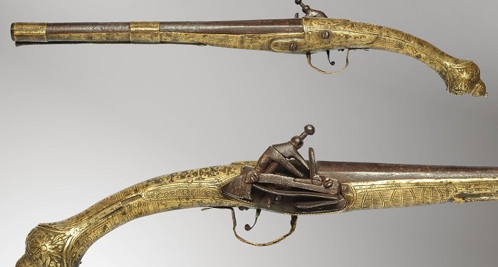 Un pistol balcanic cu cremene de tipul Zlatka, exponatul lunii mai la Muzeul Național al Banatului