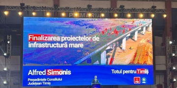 3.000 de oameni în Sala Olimpia, la lansarea oficială a candidaturii lui Alfred Simonis pentru șefia CJ Timiș