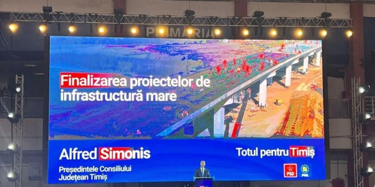 3.000 de oameni în Sala Olimpia, la lansarea oficială a candidaturii lui Alfred Simonis pentru șefia CJ Timiș