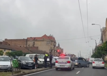 A lovit și a fugit! Cronometrul a pornit pentru un șofer din Timișoara, are 24 de ore să declare accidentul