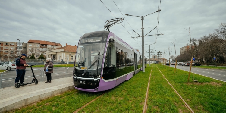 Cele mai noi dintre tramvaiele din Timișoara au deja peste 1 milion de km parcurși