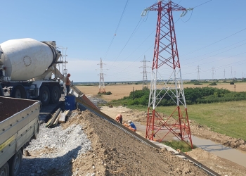 Ultimele lucrări pe șantierul centurii de sud a Timișoarei