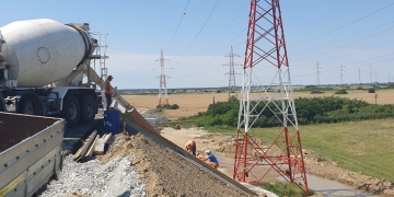 Ultimele lucrări pe șantierul centurii de sud a Timișoarei