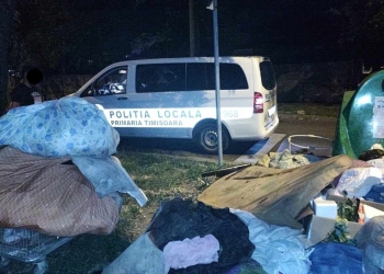 Amendă de 30.000 de lei pentru un nesimțit care a aruncat gunoaie pe o stradă din Timișoara