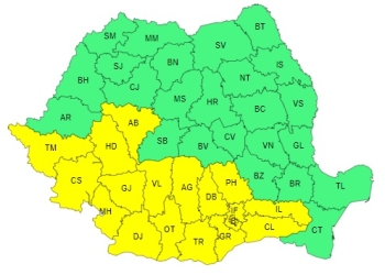 Ne topim de cald! Atenționare meteo de disconfort termic în vestul țării