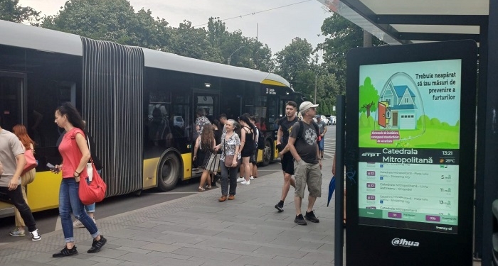 Noi panouri de afișaj în stațiile din Timișoara