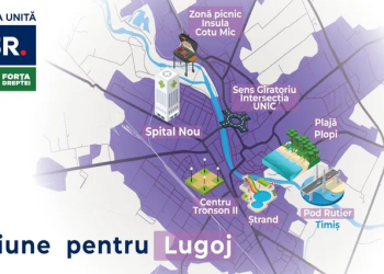 Program cu soluții, program pentru oameni propus de Alianța Dreapta Unită la Lugoj