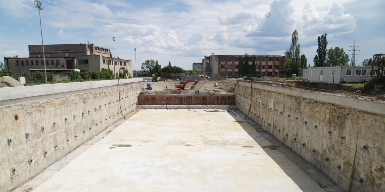 Lucrările la pasajul Solventul avansează!