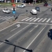 Tamponare în mijlocul uneia dintre cele mai aglomerate intersecții din Timișoara