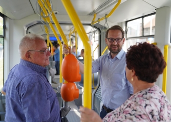 Tramvaiul 5, din nou pe linii după o așteptare de șapte ani