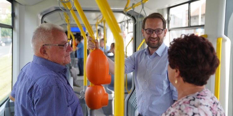 Tramvaiul 5, din nou pe linii după o așteptare de șapte ani