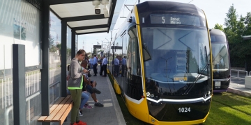 Tramvaiul 5, din nou pe linii după o așteptare de șapte ani