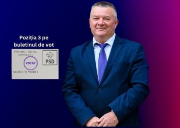 Viorel Mărcuți, primarul comunei Sânmihaiu Român: „Avem în plan proiecte grandioase”