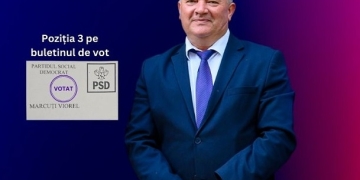 Viorel Mărcuți, primarul comunei Sânmihaiu Român: „Avem în plan proiecte grandioase”