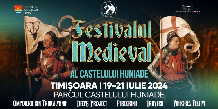 Atmosfera Evului Mediu, reînviată la Timișoara! Se pregătește Festivalul Medieval al Castelului Huniade